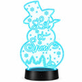 Let it Snow LED Lighted Plaque | Glowing Creation