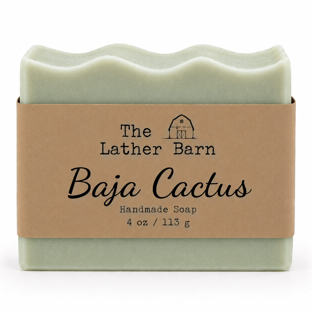 Handmade Soap | Baja Cactus | 4 oz | The Lather Barn