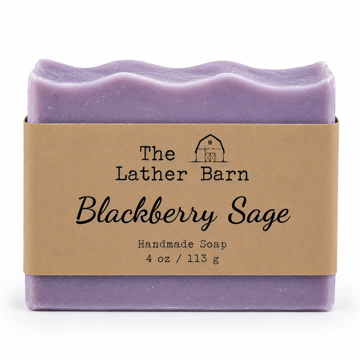 Handmade Soap | Blackberry Sage | 4 oz | The Lather Barn