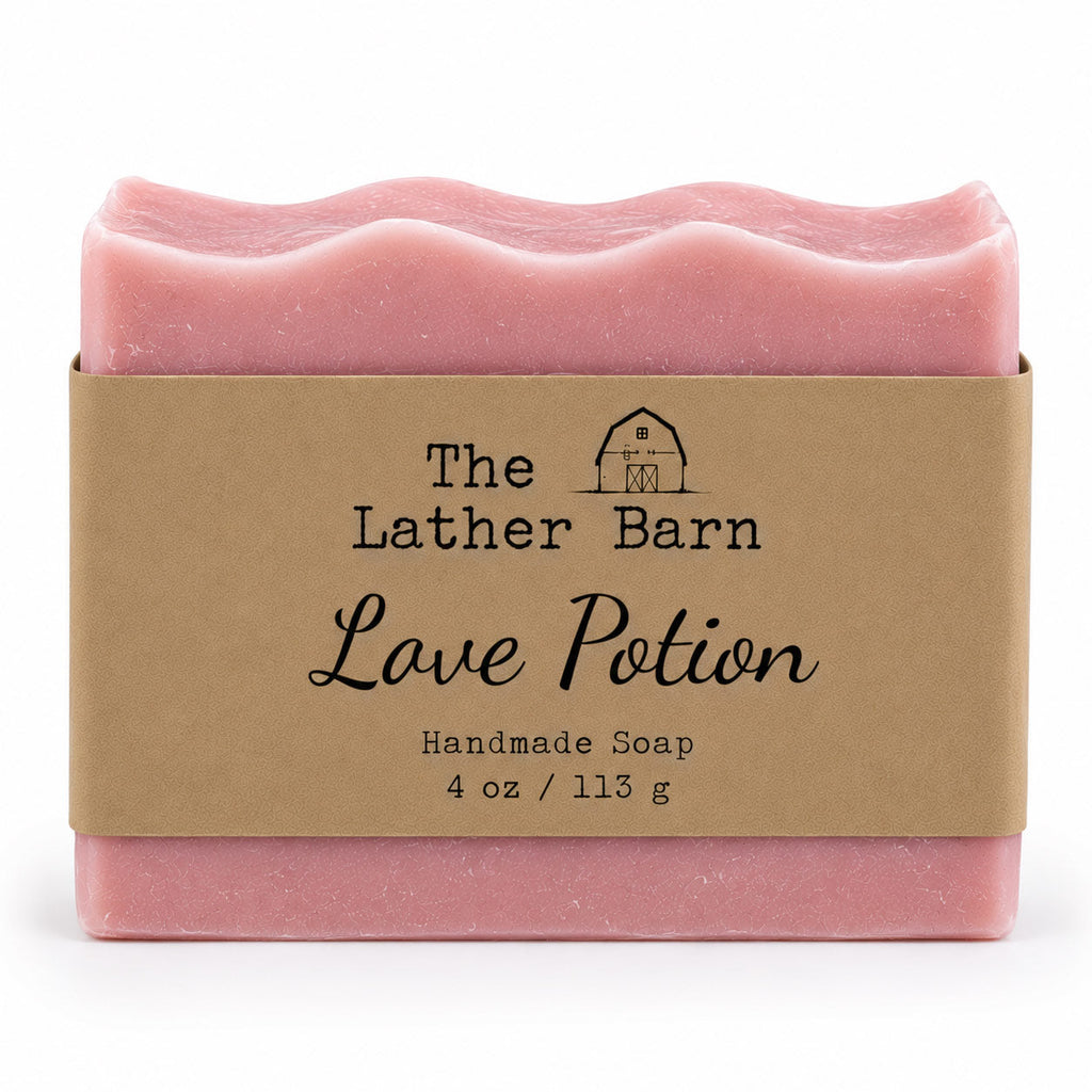 Handmade Soap | Love Potion | 4 oz | The Lather Barn