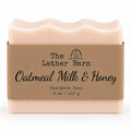 Handmade Soap | Oatmeal Milk & Honey | 4 oz | The Lather Barn