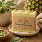Handmade Soap | Pineapple Sage | 4 oz | The Lather Barn