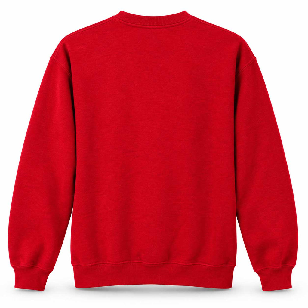 Nebraska Social Club Red Crewneck | Multiple Sizes | Lux By Leslie