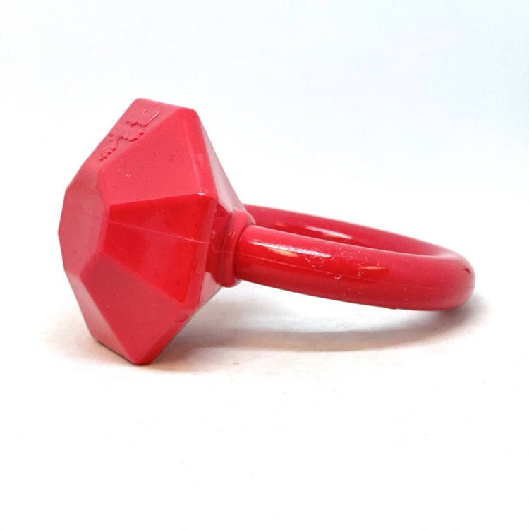 Diamond Ring Nylon Teething Ring for Puppies | Durable & USA Made