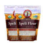 Organic Spelt Flour | Pack of 2 | 1.5 lb | Non-GMO | Grain Place Foods