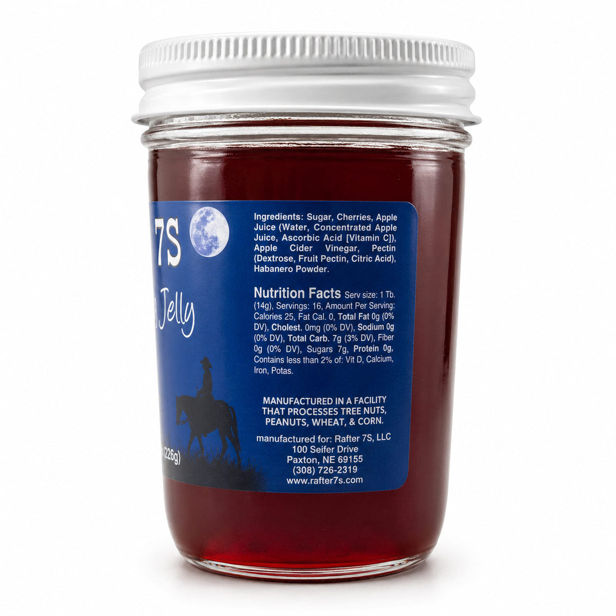 Spicy Cherry Jelly | Pack of 2 | 8 oz | Rafter 7S