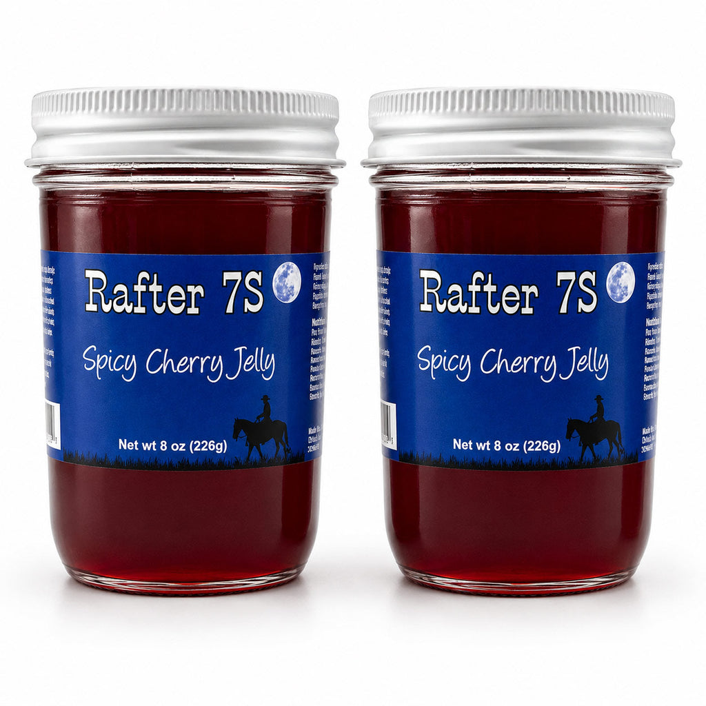 Spicy Cherry Jelly | Pack of 2 | 8 oz | Rafter 7S