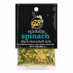 Spinach Dip & Cheeseball Mix | Pack of 3 | .9 oz | GB's Kitchen