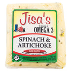 Cheese 6 Piece Sampler | Garlic Pepper, Cheddar, Havarti, Jalapeno, Spinach & Artichoke, Bacon | Jisa's Farmstead Cheese