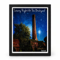 Starry Night At The Brickyard Print By Kent Theesen | 14" x 11" | Tee-Sun Productions
