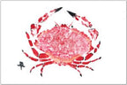 Stone Crab Placemat | Handmade placemat