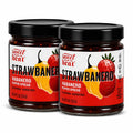 Strawbanero Pepper Spread | Pack of 2 | 9 oz | Gluten Free | Chili Dawg's Foods of Fire