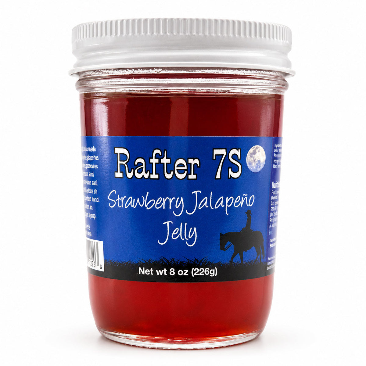 Ulitimate Jalapeno Jelly Bundle | 8 oz | Original, Hot, Strawberry & Raspberry | Rafter 7S
