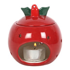 Red Christmas Ornament Bauble Oil Burner
