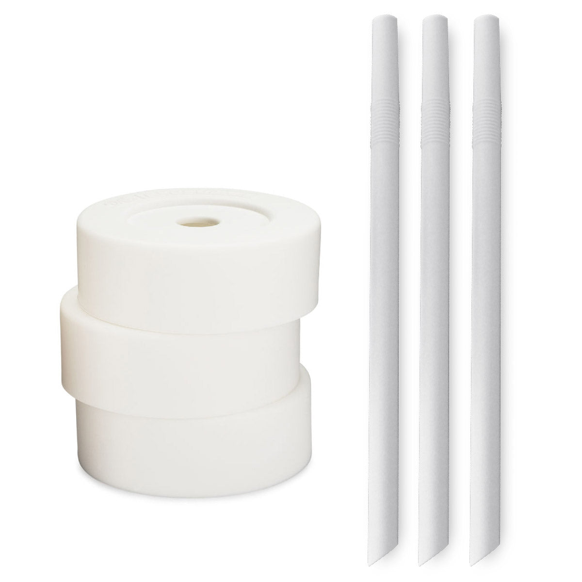 Straw Lids for Original Series Glass Bottles, 16oz size
