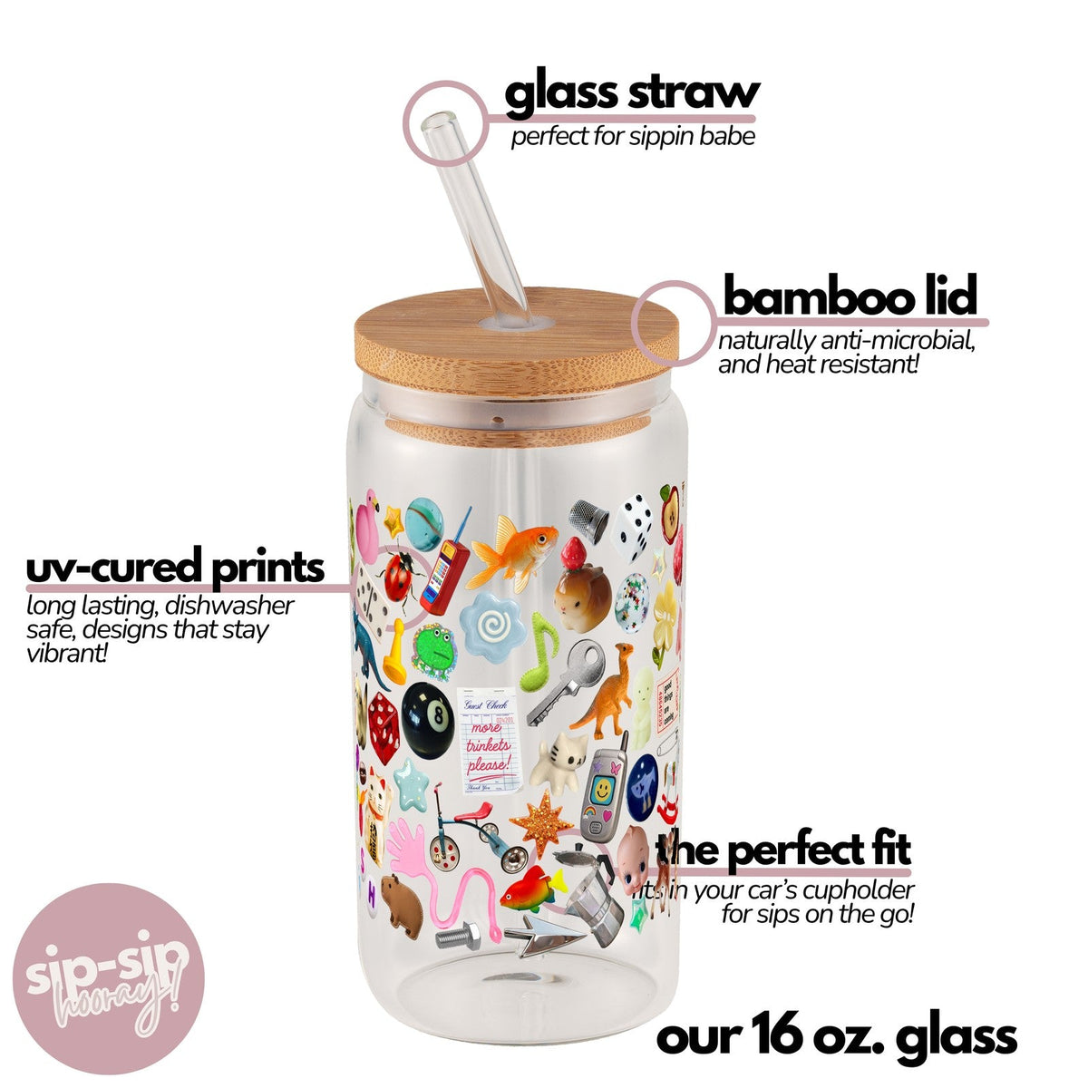 Trinket Core Glass Cups