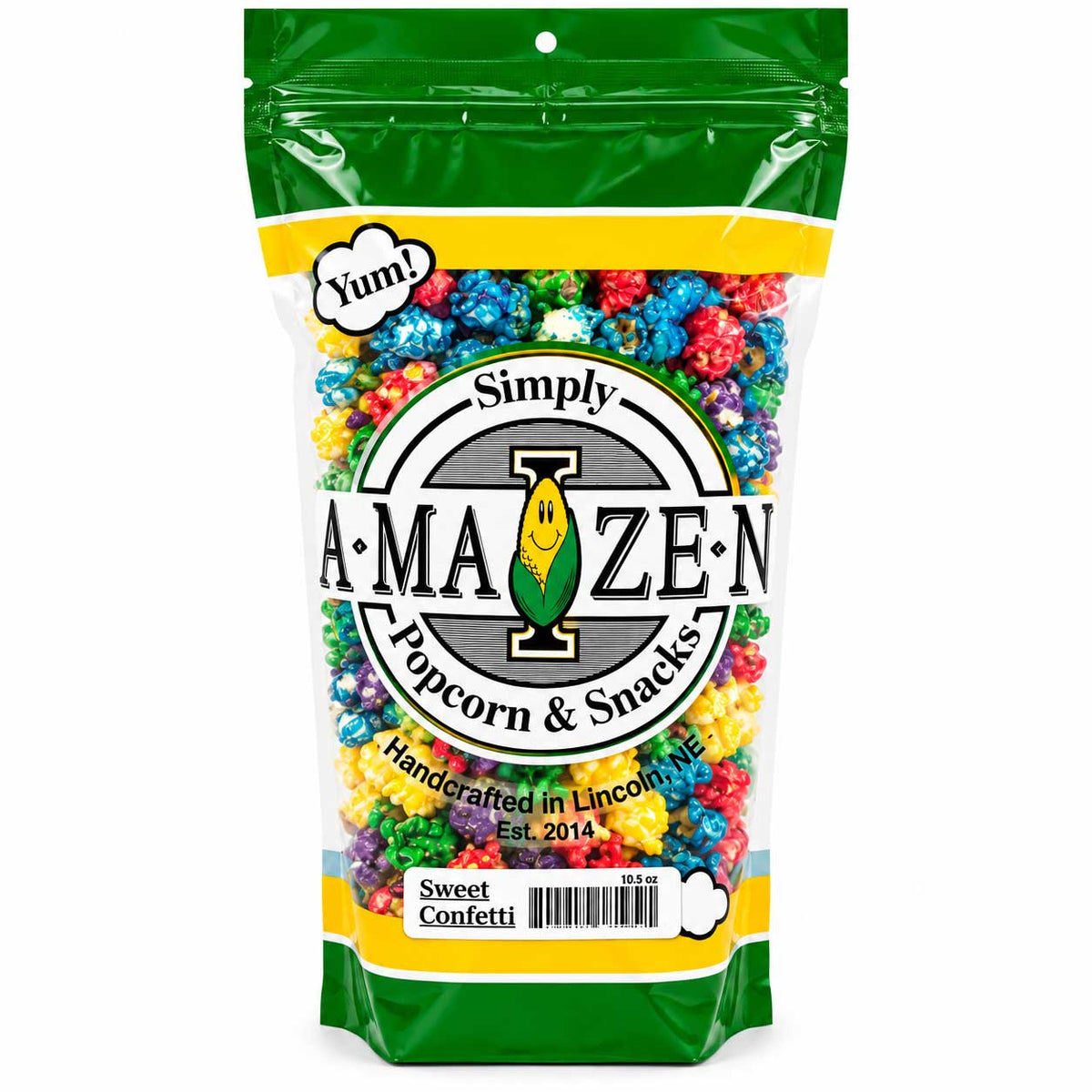 Simply A-Maize-N Sweet Confetti Popcorn | 10.5 oz | Market Reach