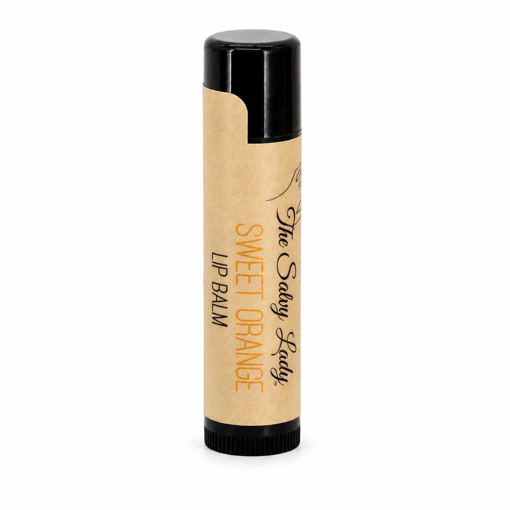 Lip Balm Set | Pack of 4 | Sweet Orange, Vanilla Rose, Lime Basil, And Lavender Scents | The Salvy Lady
