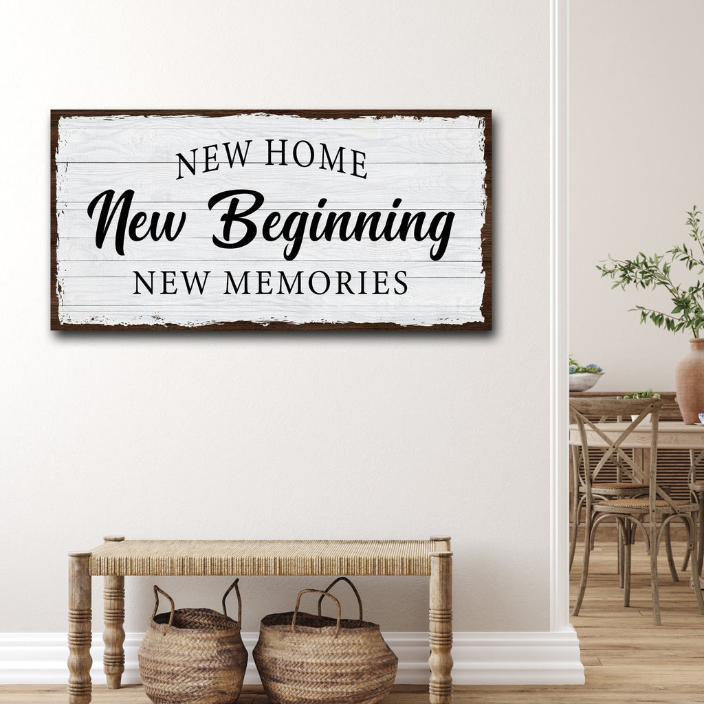 New Home Sign