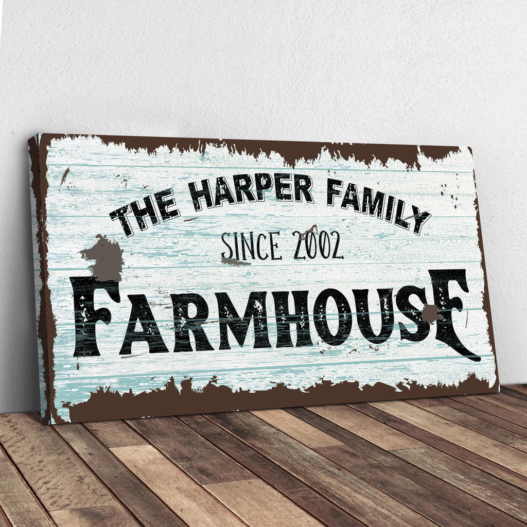 Family Farmhouse Sign IV