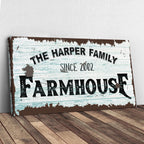 Family Farmhouse Sign IV