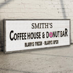 Coffee House And Donut Bar Sign II