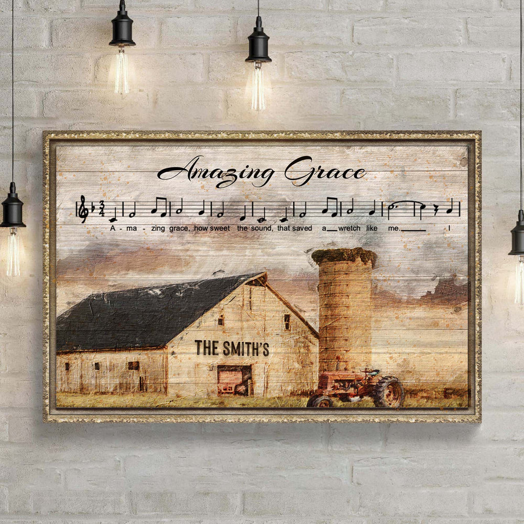 Amazing Grace Family Sign II