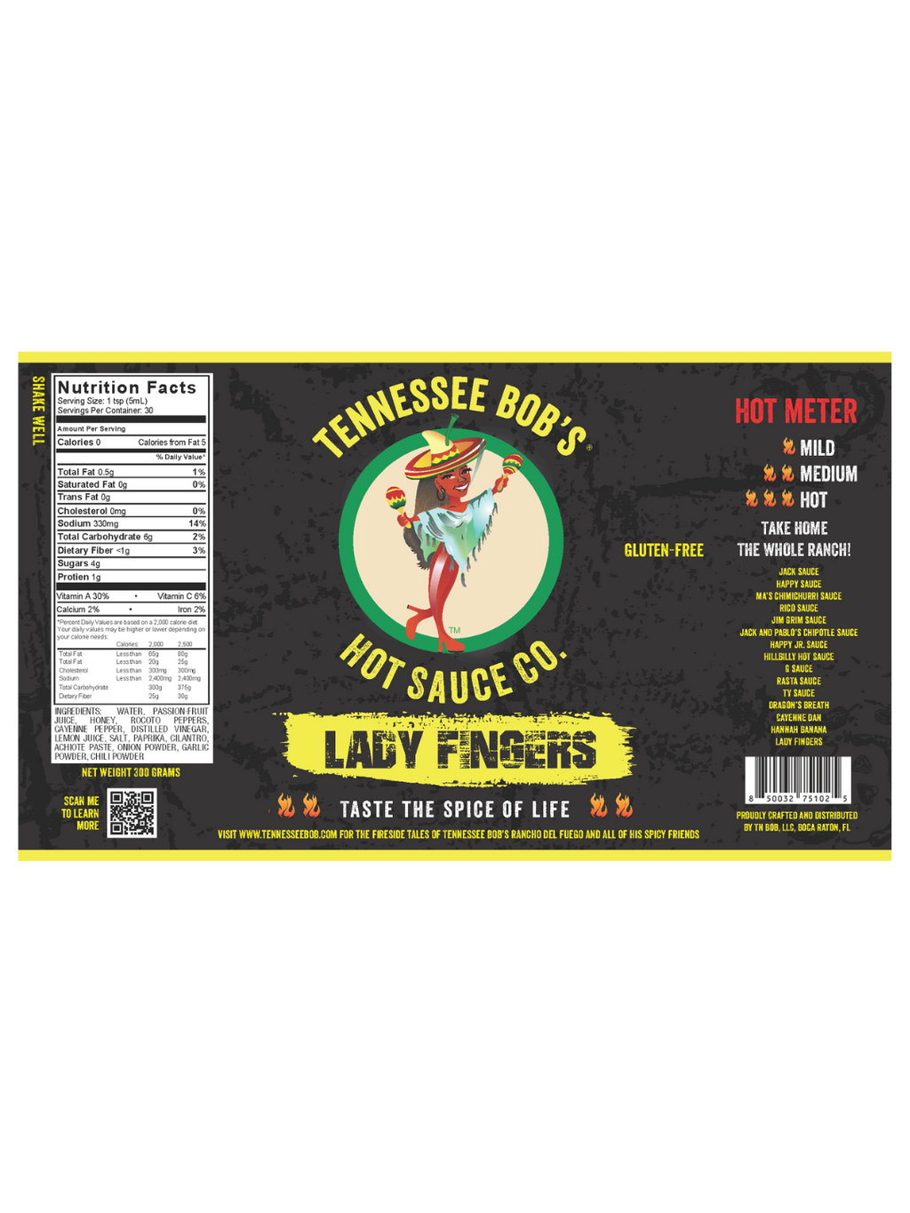 Lady Fingers Hot Sauce