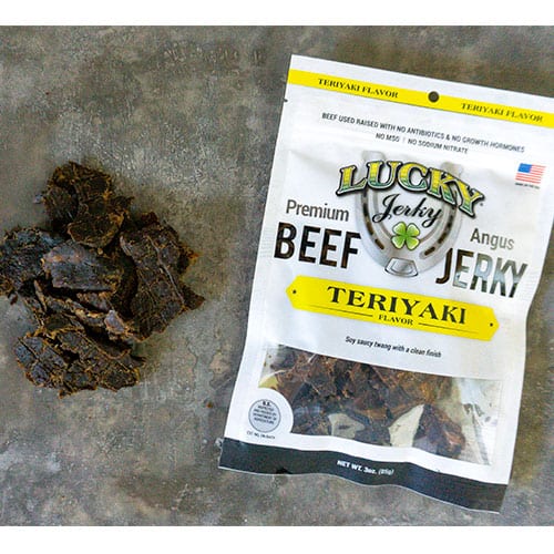Teriyaki Beef Jerky | Pack of 12 | 3 oz | Nebraska Star Beef