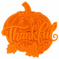 Thankful Pumpkin Magnetic Plaque | 5"x 5" | Multiple Color Options | Glowing Creation