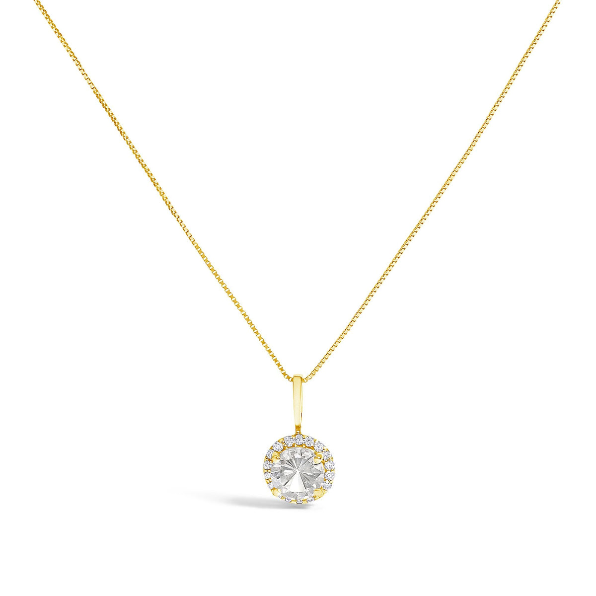 10K Gold Gemstone and 3/8 Cttw Diamond Halo Jewelry Set (Earrings, Pendant & Ring)
