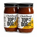 Top Dog Mild Salsa | Pack of 2 | 15.5 oz | Chili Dawg's Foods of Fire
