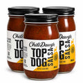 Top Dog Mild Salsa | Pack of 3 | 15.5 oz | Chili Dawg's Foods of Fire