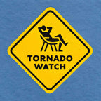 Tornado Watch Youth T-Shirt | Blue/Gray | HEARTlandia