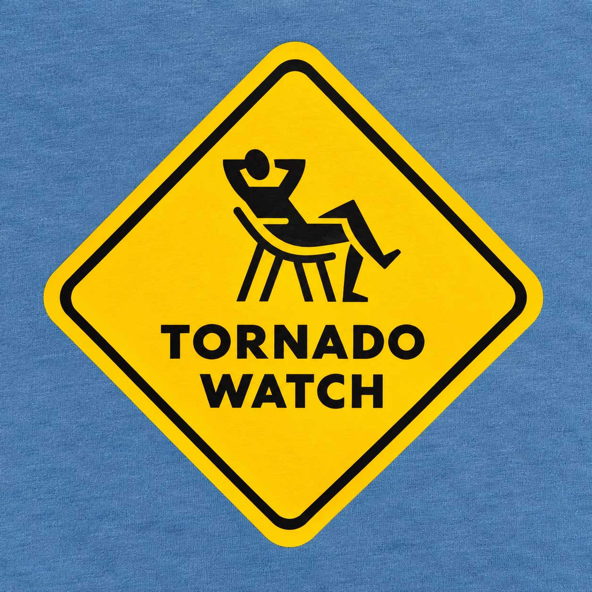 Tornado Watch Youth T-Shirt | Blue/Gray | HEARTlandia