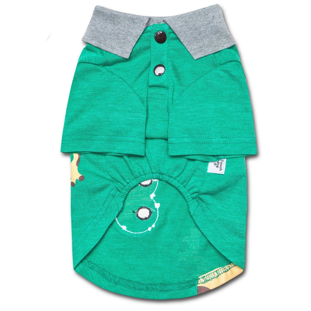 Touchdog 'Arubark' Caribbean Style Dog Polo T-Shirt