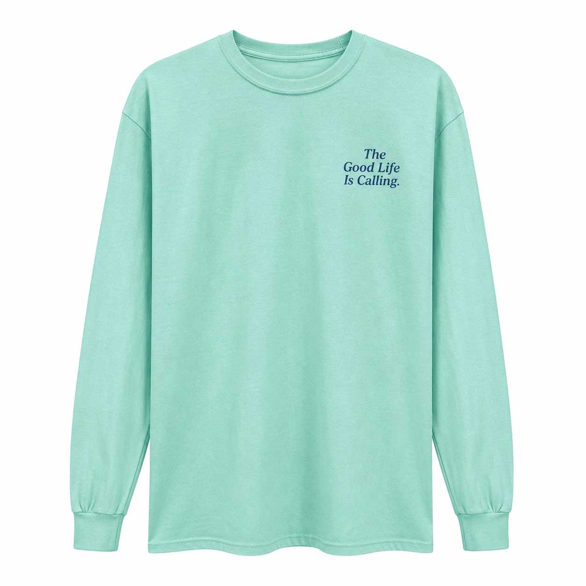 Nebraska Long Sleeve Shirt | Bright Seafoam | Multiple Sizes | Nebraska Department of Economic Development