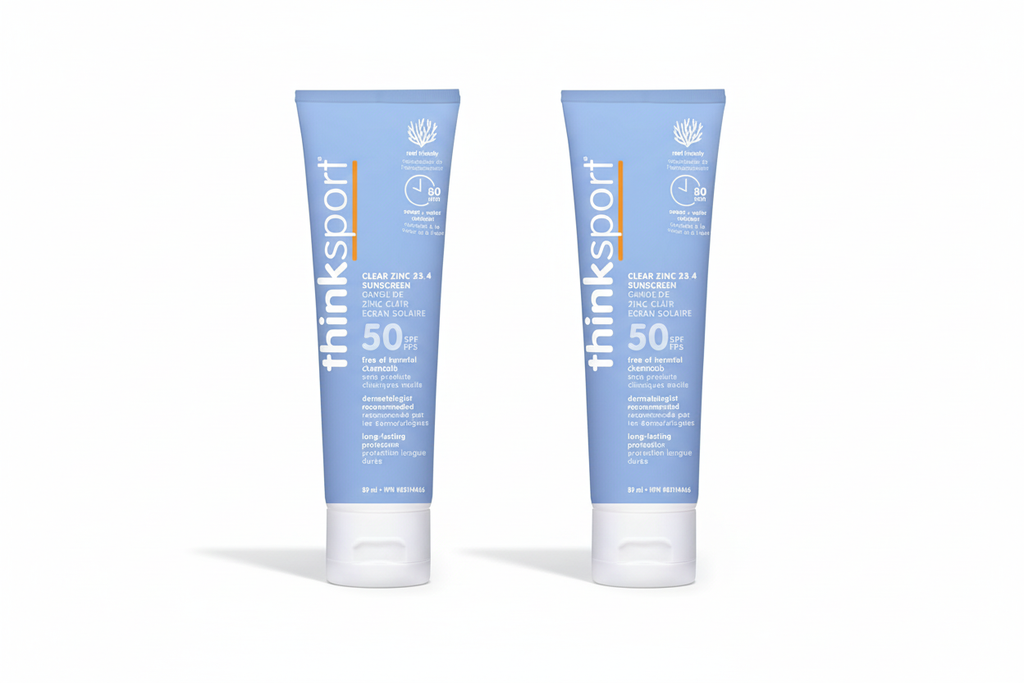 Thinksport Sunscreen SPF 50+, 3 fl oz (Case of 2)