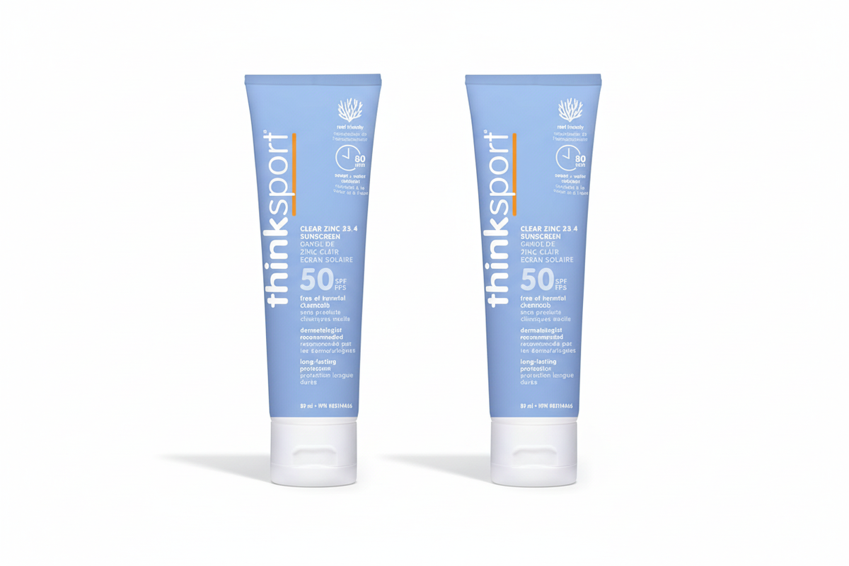 Thinksport Sunscreen SPF 50+, 3 fl oz (Case of 2)