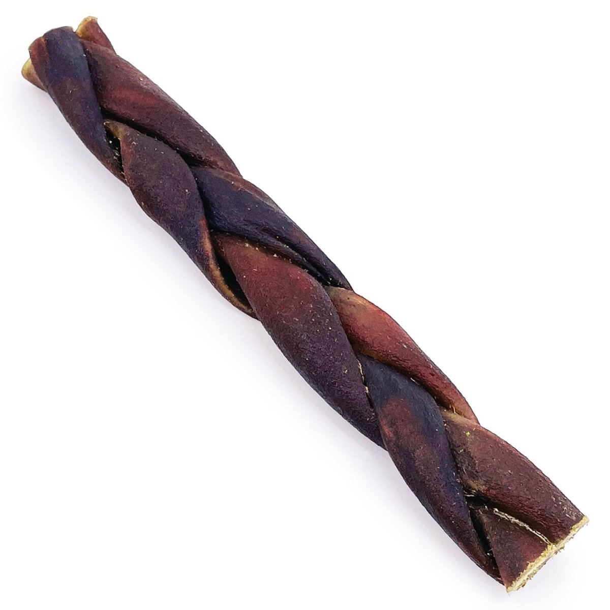 ValueBull USA Beef Collagen Braid for Large Dogs, Medium 6 Inch 10 Count