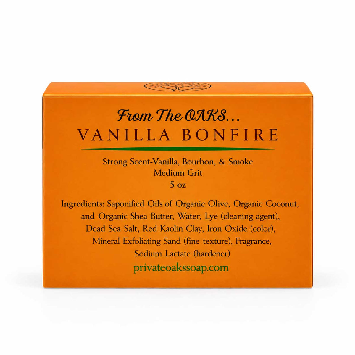 Vanilla Bonfire Bar Soap | 5 oz | Private Oaks Soap Co.