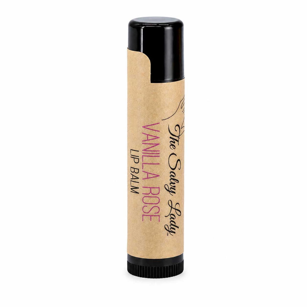 Lip Balm Set | Pack of 4 | Sweet Orange, Vanilla Rose, Lime Basil, And Lavender Scents | The Salvy Lady