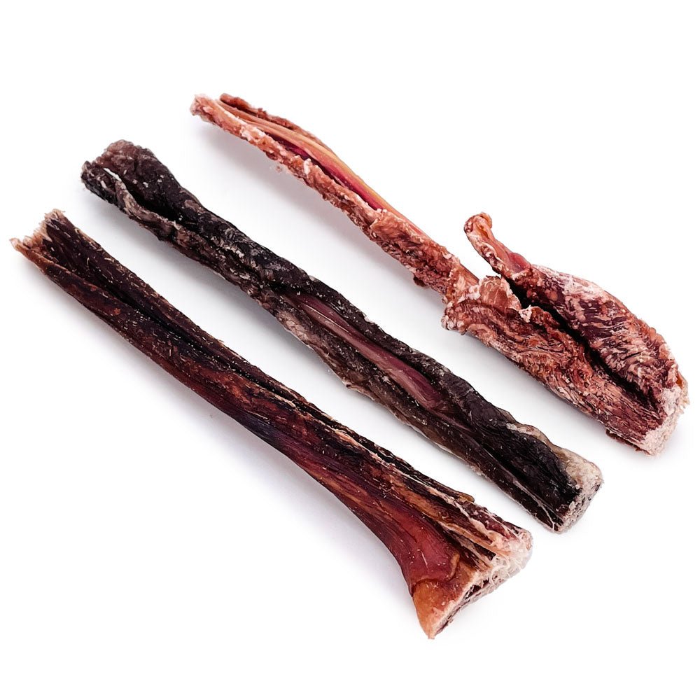 ValueBull Beef Jerky Gullet Sticks Dog Chews, 5-6 Inch, 25 Count