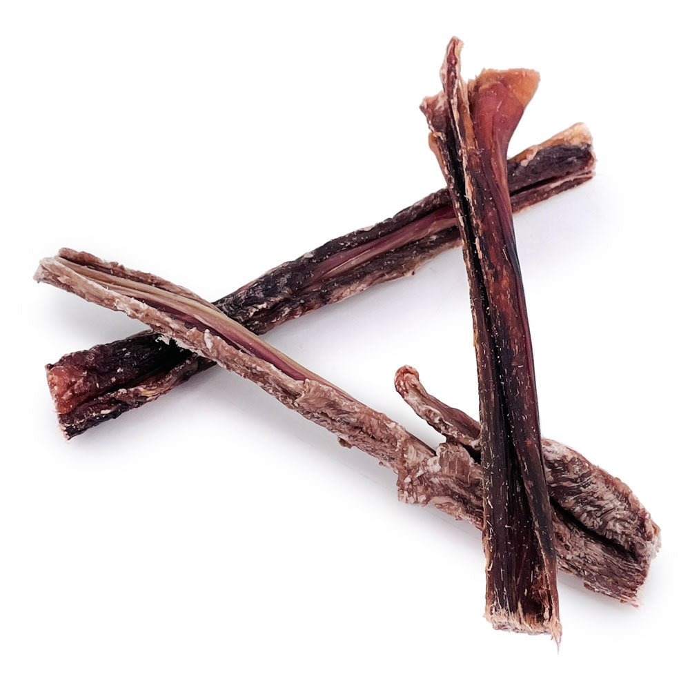 ValueBull Beef Jerky Gullet Sticks Dog Chews, 5-6 Inch, 25 Count