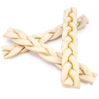 ValueBull Beef Cheek Braid Dog Chews, 5-6 Inch, 25 Count