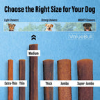 ValueBull Beef Collagen Sticks for Dogs, 12 Inch Medium Chew, 10 Count