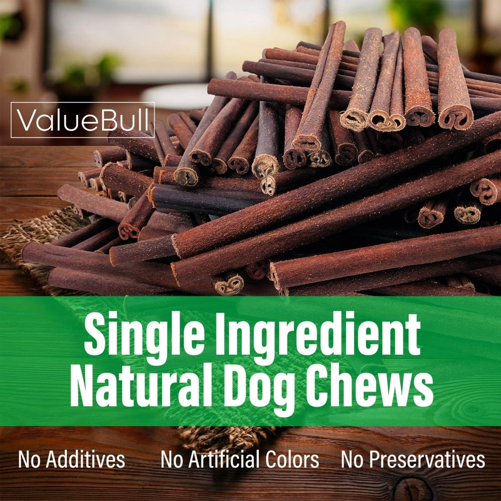ValueBull Beef Collagen Sticks for Dogs, 12 Inch Medium Chew, 10 Count