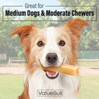 ValueBull Himalayan Yak Cheese Dog Chews, Medium, 4 Pound