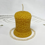 Victorian Bell Beeswax Pillar Candle
