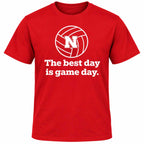 Nebraska Volleyball Gameday Unisex T-Shirt | Red | Multiple Sizes | Lou's Sporting Goods | 25N10DT104